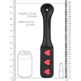 Ouch! Paddle - HEARTS - Black