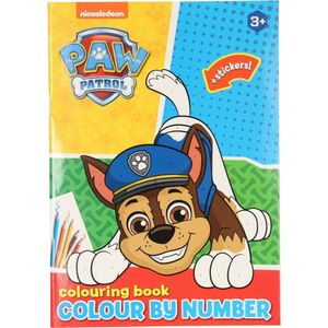 Kleuren op Nummer PAW Patrol