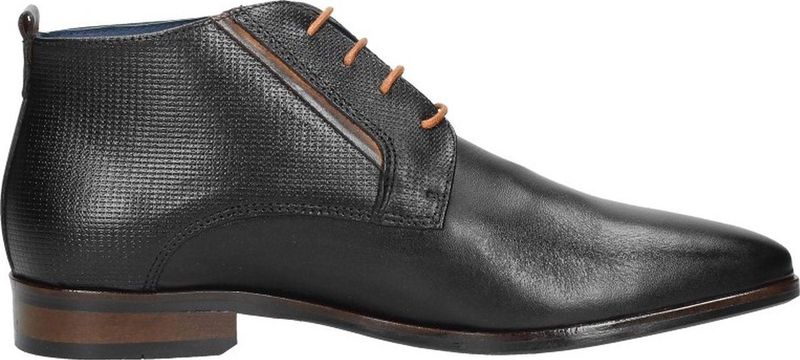 Berkelmans - Estoril - Veterschoenen - Zwart