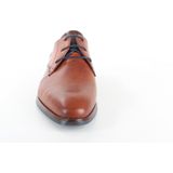 Berkelmans - Geklede Veterschoenen - Cognac - Leder