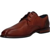 Berkelmans - Geklede Veterschoenen - Cognac - Leder