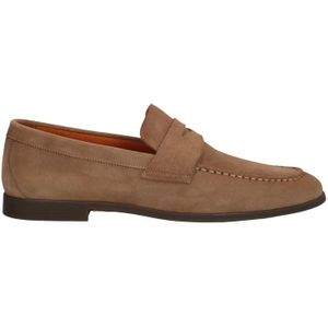Berkelmans - Magione - Mocassins - Bruin - Suède - Leer