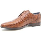 Berkelmans - OULTON 2510050253 - Nette Herenschoenen - Kleur: Cognac - Materiaal: Glad Leer