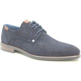 Berkelmans - Oran - Nette Veterschoenen - Papyrus Suede Print