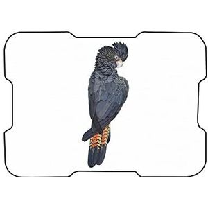 Bonamaison, Muismat met digitale print, antislip onderkant, voor kantoor en thuis, grootte: 22 x 18 cm