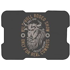 Bonamaison, Muismat met digitale print, antislip onderkant, voor kantoor en thuis, grootte: 22 x 18 cm
