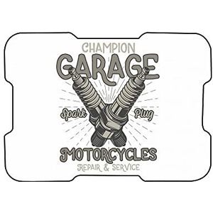 Bonamaison, Digitaal bedrukte muismat, antislip onderkant, voor kantoor en thuis, afmetingen: 22x18 cm
