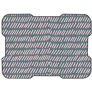Bonamaison, Muismat met digitale print, antislip onderkant, voor kantoor en thuis, grootte: 22 x 18 cm