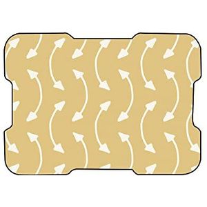 Bonamaison, Muismat met digitale print, antislip onderkant, voor kantoor en thuis, grootte: 22 x 18 cm