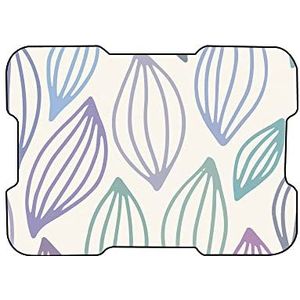 Bonamaison, Muismat met digitale print, antislip onderkant, voor kantoor en thuis, grootte: 22 x 18 cm