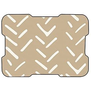 Bonamaison, Muismat met digitale print, antislip onderkant, voor kantoor en thuis, grootte: 22 x 18 cm