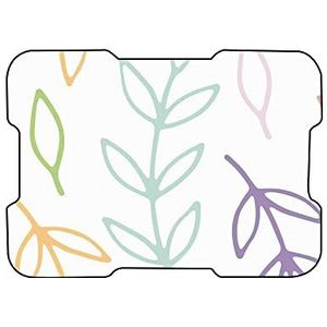 Bonamaison, Muismat met digitale print, antislip onderkant, voor kantoor en thuis, grootte: 22 x 18 cm