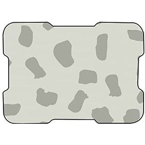 Bonamaison, Digitaal bedrukte muismat, antislip onderkant, voor kantoor en thuis, afmetingen: 22x18 cm