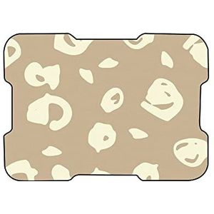 Bonamaison, Digitaal bedrukte muismat, antislip onderkant, voor kantoor en thuis, afmetingen: 22x18 cm