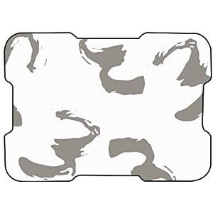 Bonamaison, Muismat met digitale print, antislip onderkant, voor kantoor en thuis, grootte: 22 x 18 cm