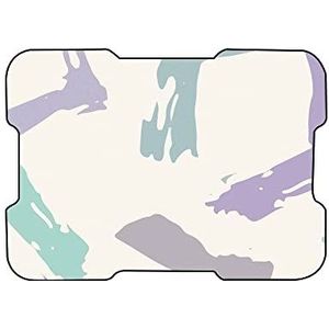 Bonamaison, Digitaal bedrukte muismat, antislip onderkant, voor kantoor en thuis, afmetingen: 22x18 cm