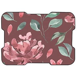 Bonamaison, Muismat met digitale print, antislip onderkant, voor kantoor en thuis, grootte: 22 x 18 cm