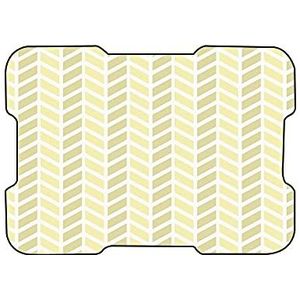 Bonamaison, Muismat met digitale print, antislip onderkant, voor kantoor en thuis, grootte: 22 x 18 cm