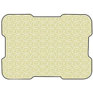 Bonamaison, Digitale bedrukte muismat, antislip onderkant, voor kantoor en thuis, afmetingen: 22x18 cm