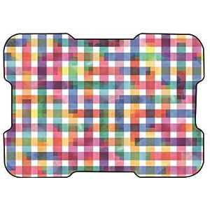 Bonamaison, Digitaal bedrukte muismat, antislip onderkant, voor kantoor en thuis, afmetingen: 22x18 cm