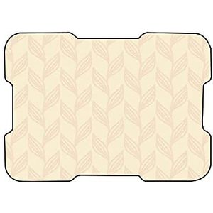 Bonamaison, Digitale bedrukte muismat, antislip onderkant, voor kantoor en thuis, afmetingen: 22x18 cm
