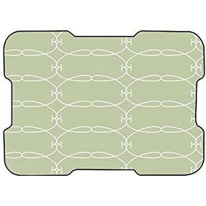 Bonamaison, Digitaal bedrukte muismat, antislip onderkant, voor kantoor en thuis, afmetingen: 22x18 cm