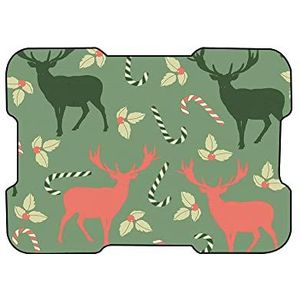 Bonamaison, Muismat met digitale print, antislip onderkant, voor kantoor en thuis, grootte: 22 x 18 cm