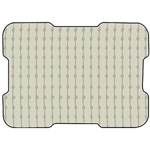 Bonamaison, Digitale bedrukte muismat, antislip onderkant, voor kantoor en thuis, afmetingen: 22x18 cm