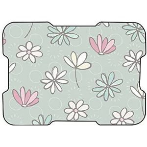 Bonamaison, Digitaal bedrukte muismat, antislip onderkant, voor kantoor en thuis, afmetingen: 22x18 cm