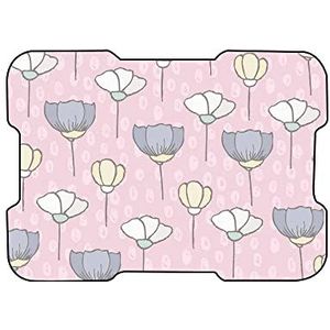 Bonamaison, Muismat met digitale print, antislip onderkant, voor kantoor en thuis, grootte: 22 x 18 cm