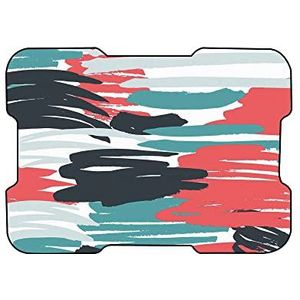 Bonamaison, Digitaal bedrukte muismat, antislip onderkant, voor kantoor en thuis, afmetingen: 22x18 cm