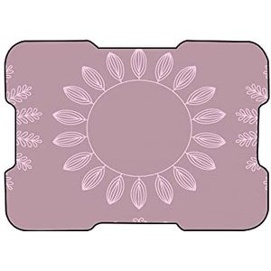 Bonamaison, Muismat met digitale print, antislip onderkant, voor kantoor en thuis, grootte: 22 x 18 cm