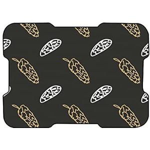 Bonamaison, Muismat met digitale print, antislip onderkant, voor kantoor en thuis, grootte: 22 x 18 cm