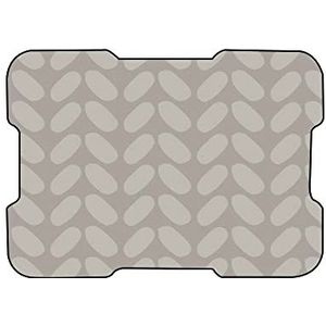 Bonamaison, Digitale bedrukte muismat, antislip onderkant, voor kantoor en thuis, afmetingen: 22x18 cm