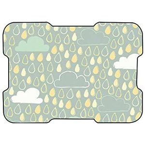 Bonamaison, Muismat met digitale print, antislip onderkant, voor kantoor en thuis, grootte: 22 x 18 cm