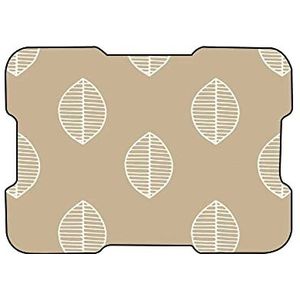 Bonamaison, Muismat met digitale print, antislip onderkant, voor kantoor en thuis, grootte: 22 x 18 cm