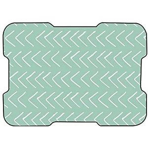 Bonamaison, Digitale bedrukte muismat, antislip onderkant, voor kantoor en thuis, afmetingen: 22x18 cm
