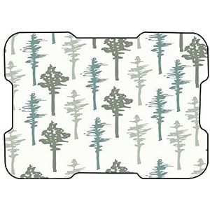 Bonamaison, Digitale bedrukte muismat, antislip onderkant, voor kantoor en thuis, afmetingen: 22x18 cm