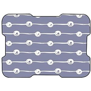 Bonamaison, Digitale bedrukte muismat, antislip onderkant, voor kantoor en thuis, afmetingen: 22x18 cm