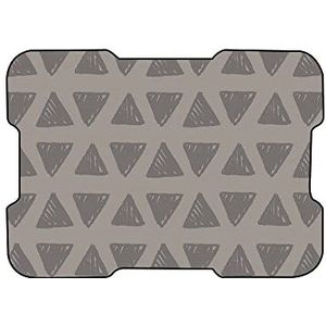 Bonamaison, Digitale bedrukte muismat, antislip onderkant, voor kantoor en thuis, afmetingen: 22x18 cm