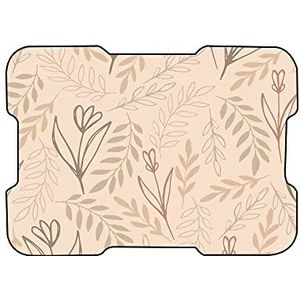Bonamaison, Muismat met digitale print, antislip onderkant, voor kantoor en thuis, grootte: 22 x 18 cm