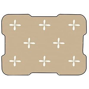 Bonamaison, Muismat met digitale print, antislip onderkant, voor kantoor en thuis, grootte: 22 x 18 cm
