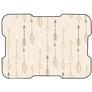 Bonamaison, Muismat met digitale print, antislip onderkant, voor kantoor en thuis, grootte: 22 x 18 cm