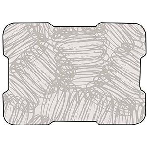 Bonamaison, Muismat met digitale print, antislip onderkant, voor kantoor en thuis, grootte: 22 x 18 cm