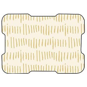 Bonamaison, Digitale bedrukte muismat, antislip onderkant, voor kantoor en thuis, afmetingen: 22x18 cm