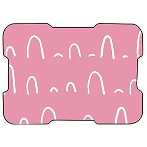 Bonamaison, Digitale bedrukte muismat, antislip onderkant, voor kantoor en thuis, afmetingen: 22x18 cm