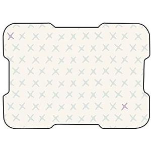 Bonamaison, Muismat met digitale print, antislip onderkant, voor kantoor en thuis, grootte: 22 x 18 cm