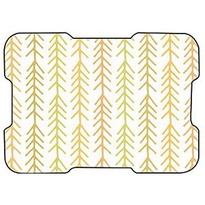Bonamaison, Muismat met digitale print, antislip onderkant, voor kantoor en thuis, grootte: 22 x 18 cm