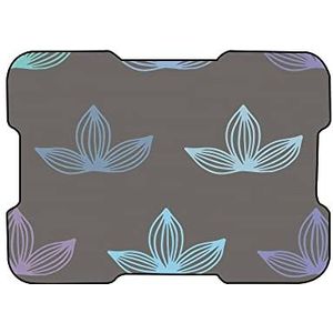 Bonamaison, Muismat met digitale print, antislip onderkant, voor kantoor en thuis, grootte: 22 x 18 cm