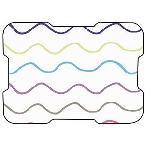 Bonamaison, Digitale bedrukte muismat, antislip onderkant, voor kantoor en thuis, afmetingen: 22x18 cm